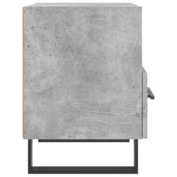 Berkfield Home Bedside Cabinet Concrete Grey 40x35x47.5 cm Engineered Wood - thumbnail 5