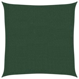 Berkfield Home Sunshade Sail 160 g/m¬≤ Dark Green 3x3 m HDPE - thumbnail 2