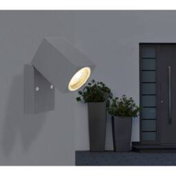 Netlighting Veronika Outdoor Spotlight Anthracite IP44 Clear Glass Shade 1x GU10 in Grey - thumbnail 5