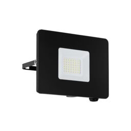 Loops IP65 Outdoor Wall Flood Light Black Adjustable 30W Built in LED Porch Lamp - thumbnail 1