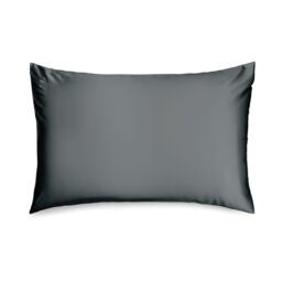 Silk Addict 100% Mulberry Silk Pillowcase - Navy in Charcoal - Size: Standard Pillow Case - thumbnail 2