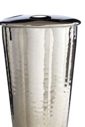 Orsina Hammered Bathroom Nickel Finish Toothbrush Holder in Silver - thumbnail 5