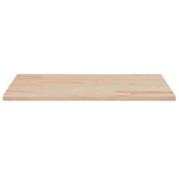 Berkfield Home Table Top 100x50x1.7 cm Rectangular Solid Wood Pine in Natural - thumbnail 5