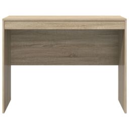 Berkfield Home Writing Desk Sonoma oak MDF with Sonoma oak veneer 100 x 50 x 76 cm in Brown - thumbnail 4