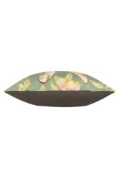 Evans Lichfield Grove Hare Water & UV Resistant Outdoor Cushion in Olive - Size: 43 cm x 43 cm - thumbnail 3