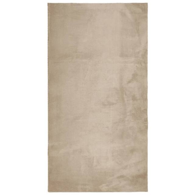Berkfield Home Rug HUARTE Short Pile Soft & Washable Sand 80x150 cm in Light Sand - Size: Medium - image 1