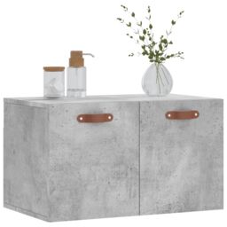 Berkfield Home Wall Cabinet Concrete Grey 60x36.5x35 cm Engineered Wood - thumbnail 3