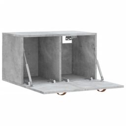 Berkfield Home Wall Cabinet Concrete Grey 60x36.5x35 cm Engineered Wood - thumbnail 6