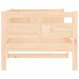 Berkfield Home Day Bed Solid Wood Pine 80x200 cm in Brown - thumbnail 6