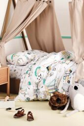 Linen House Down By The River Kids Duvet Cover Set - Size: Double - thumbnail 1