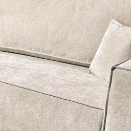 Artemis Home Darby Reversible Corner Sofa with Sofa Bed in Beige - Size: 3 Seater - thumbnail 6