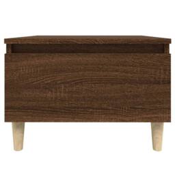 Berkfield Home Side Tables 2 pcs Brown Oak 50x46x35 cm Engineered Wood - Size: 50 x 46 x 35 cm - thumbnail 8