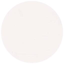 Berkfield Home Table Top Round White Ã˜50x3 cm Solid Wood Pine - Size: 50x3 cm - thumbnail 3