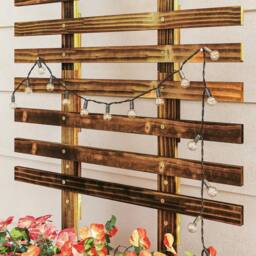 KORVIXA Raised Garden Bed with Trellis in Natural - Size: 1.25kg - thumbnail 4