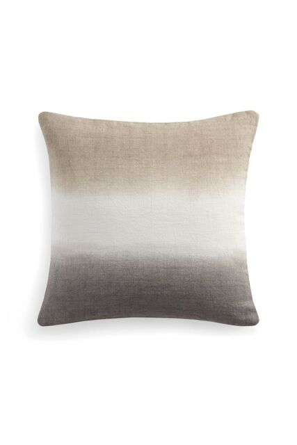 DKNY ' Pure Dip Dye' Linen Cushion in Light Beige - Size: 50 cm x 50 cm - image 1