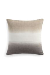 DKNY ' Pure Dip Dye' Linen Cushion in Light Beige - Size: 50 cm x 50 cm - thumbnail 1