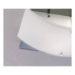 Netlighting Vito Flush Ceiling 2 Light Polished Chrome Smoked Mirror in Grey - thumbnail 6