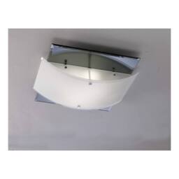 Netlighting Vito Flush Ceiling 2 Light Polished Chrome Smoked Mirror in Grey - thumbnail 4