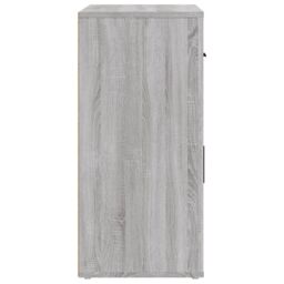 Berkfield Home Sideboard Grey Sonoma 80x33x70 cm Engineered Wood - Size: 80 x 33 x 70 cm - thumbnail 5