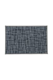 JVL Savio Machine Washable Doormat 40 x 60 cm Grey - Size: 40 cm x 60 cm - thumbnail 1