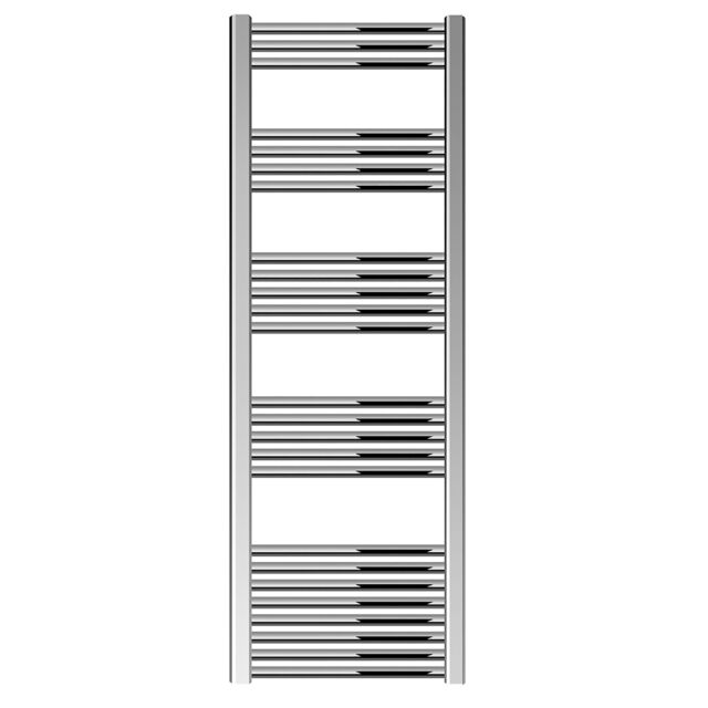 Balterley Straight Heated Towel Rail Radiator, 459W, 500 x 1600mm, Chrome in Silver