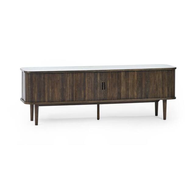 Cheshire Premium Skye Media Unit in Dark Brown - image 1