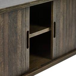 Cheshire Premium Skye Media Unit in Dark Brown - thumbnail 7