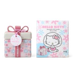Hello Kitty Present Shaped Candle - Berry Triffle - 335G (2-Wick) - HKSEASC04BT in Pink - Size: Medium
