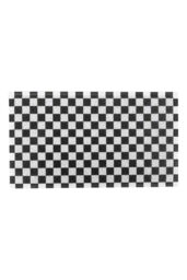 Artsy Mats Black Check Doormat - Size: 40 cm x 70 cm - thumbnail 3