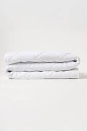 Homescapes Advanced Cooling Cot Mattress Topper Set of 2 Hypoallergenic in White - thumbnail 4