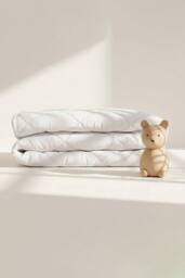 Homescapes Advanced Cooling Cot Mattress Topper Set of 2 Hypoallergenic in White - thumbnail 9