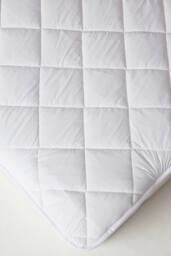 Homescapes Advanced Cooling Cot Mattress Topper Set of 2 Hypoallergenic in White - thumbnail 3