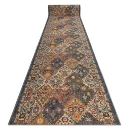 RugsX Anti-Slip Modern Runner in Beige - Size: 100 cm x 490 cm - thumbnail 1