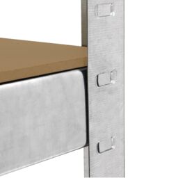 Monstershop 3 x E-Rax Galvanised Racking Units in Grey - thumbnail 9