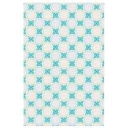 Berkfield Home Shower Roller Blind 160x240 cm Fabric Width 156 cm in Blue - thumbnail 2