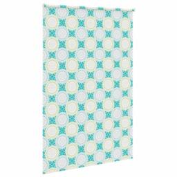 Berkfield Home Shower Roller Blind 160x240 cm Fabric Width 156 cm in Blue - thumbnail 4