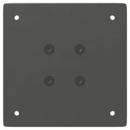 Berkfield Home Coffee Table Legs 4 pcs Anthracite 30 cm Steel in Black - thumbnail 6