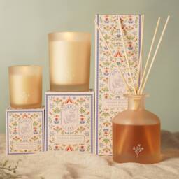 Sophia Lane Tonka Bloom Floral Candle - 100g in Cream - thumbnail 6