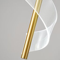 Garwarm 3 - Light LED Gold Cluster Pendant Light in Clear - thumbnail 3