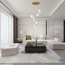 Garwarm 3 - Light LED Gold Cluster Pendant Light in Clear - thumbnail 9