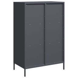 Berkfield Home Highboard Anthracite 68x39x103.5 cm Steel - thumbnail 7