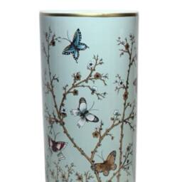 "Minster Stylish Living Ltd 18"" Umbrella Stand - Butterflies & Flowering Branches Design in Light Blue" - thumbnail 2