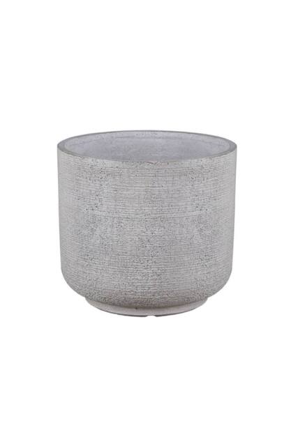 KDMD Cream Textured Elemental Hortus Planter 26cm x 29cm - Size: 26 cm x 29 cm - image 1