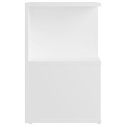 Berkfield Home Bedside Cabinets 2 pcs White 35x35x55 cm Engineered Wood - Size: 35 x 35 x 55 cm - thumbnail 5