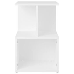Berkfield Home Bedside Cabinets 2 pcs White 35x35x55 cm Engineered Wood - Size: 35 x 35 x 55 cm - thumbnail 4
