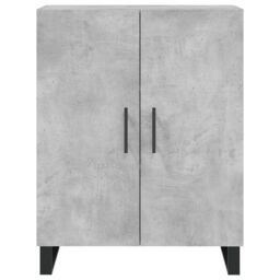 Berkfield Home Sideboard Concrete Grey 69.5x34x90 cm Engineered Wood - thumbnail 5