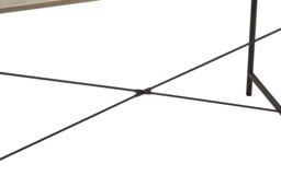 Orsina Sleek Grey Oak Desk With Black Metal Frame, Work Desk for Computer - thumbnail 5