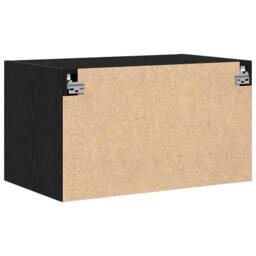 Berkfield Home Wall Cabinet Black Oak 70x42, 5x40 cm Engineered Wood - thumbnail 6