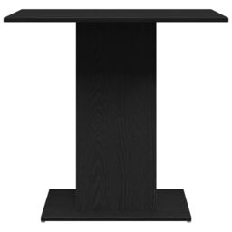 Berkfield Home Dining Table Black Oak 80x80x75 cm Engineered Wood - Size: 80 x 80 x 75 cm - thumbnail 6