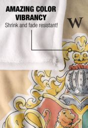Harry Potter Watercolor Hogwarts Sigil Silky Touch Super Soft Throw Blanket 152 X 127 cm in White - thumbnail 4